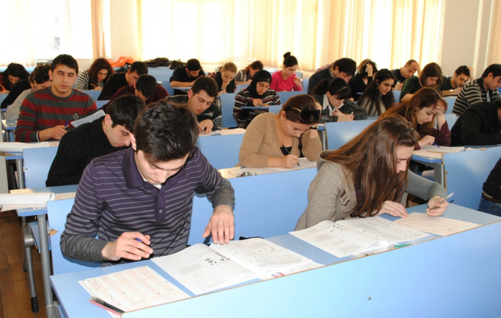 Ali təhsil müəssisələrinin magistratura pilləsinə qəbul imtahanının birinci mərhələsi keçirilmişdir VİDEO