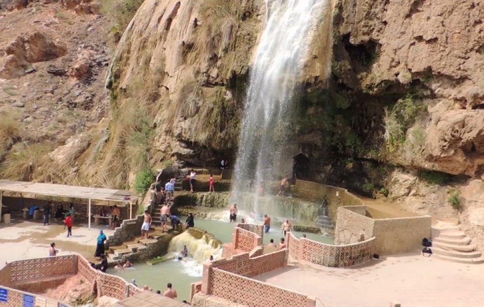 İordaniyadakı “Mayn hammamat” qaynar mineral bulaqları sağlamlıq bəxş edir VİDEO