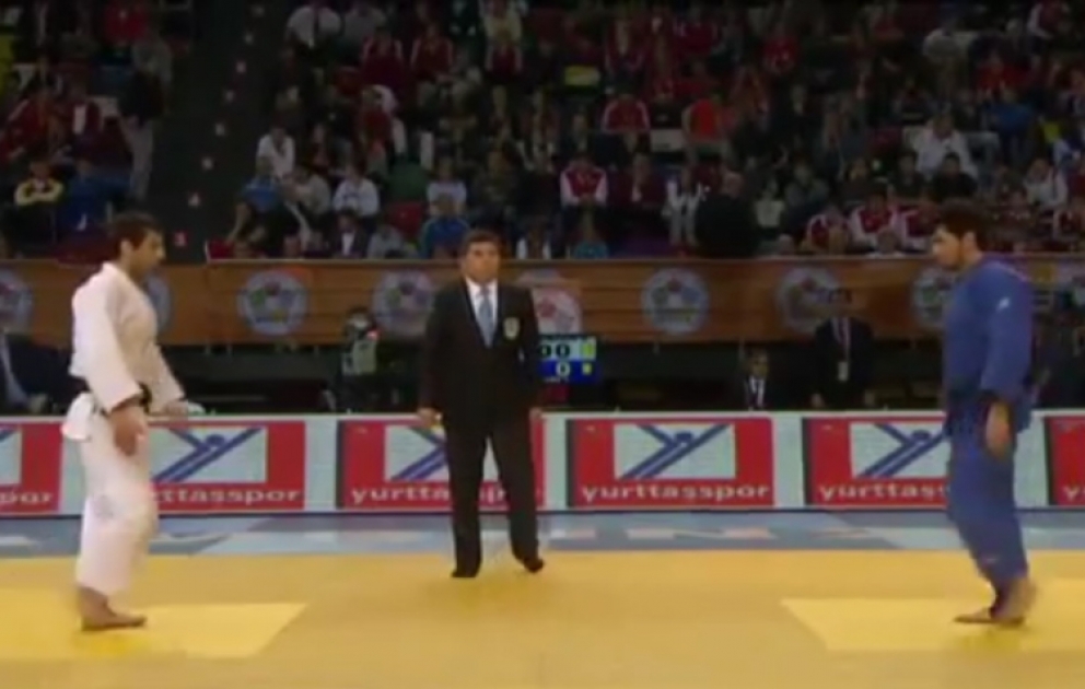 Cüdoçumuz İlqar Müşkiyev Avropa çempionatının bürünc medalını qazanmışdır VİDEO