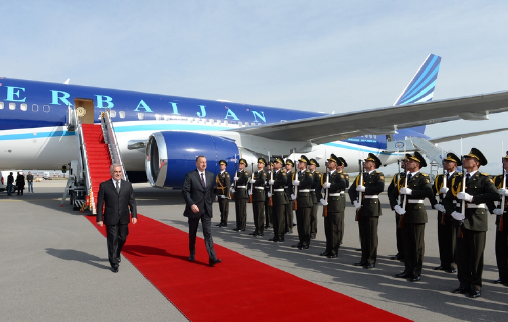 President Ilham Aliyev starts visit to Nakhchivan Autonomous Republic VIDEO
