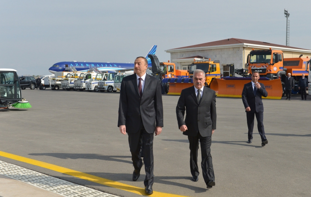President Ilham Aliyev opens new administrative building of Nakhchivan International Airport VIDEO