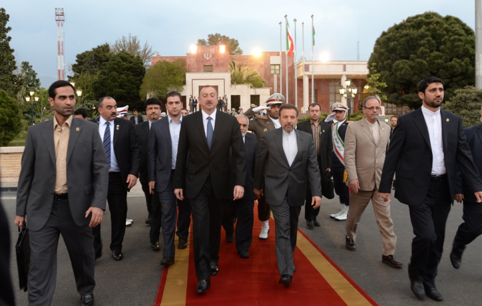 President Ilham Aliyev ends Iran visit VIDEO