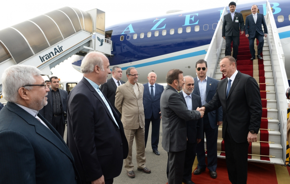 President Ilham Aliyev embarks on official Iran visit VIDEO