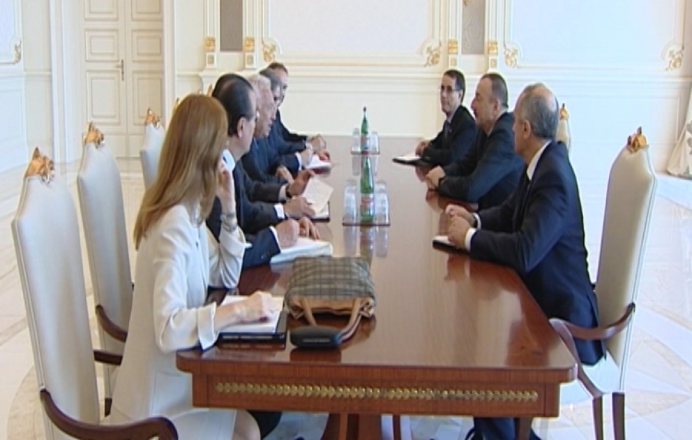 President Ilham Aliyev received delegation led by Minister of Foreign Affairs and Cooperation of the Kingdom of Spain VIDEO