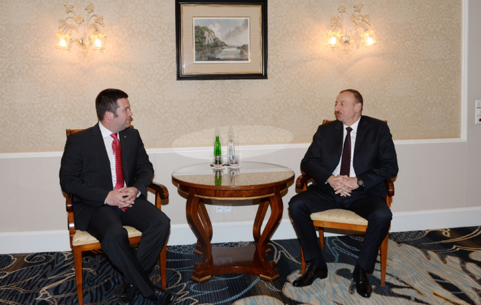 President Ilham Aliyev met with Chairman of Chamber of Deputies of Czech Republic, head of Czech Republic-Azerbaijan interparliamentary friendship group Jan Hamacek VIDEO