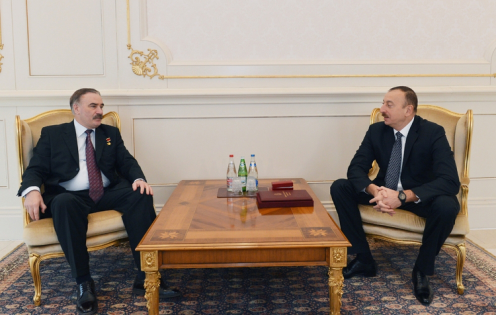 Le président azerbaïdjanais Ilham Aliyev a reçu l’ancien président ingouche Rouslan Aouchev VIDEO