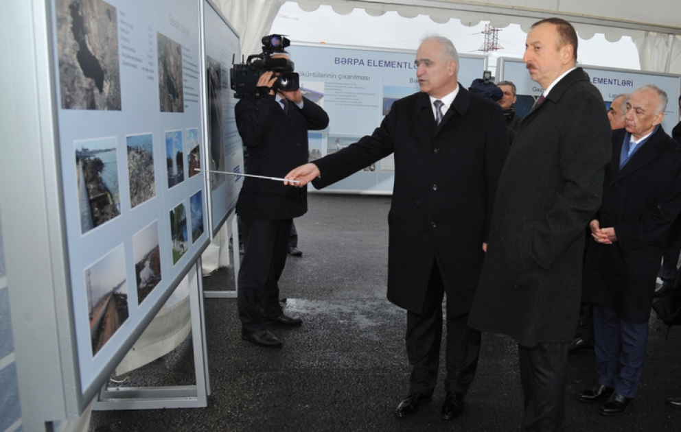 Des travaux d’envergure sont effectués pour améliorer la situation écologique du lac Böyukchor et de ses environsLe président Ilham Aliyev s’est familiarisé avec l’avancement des travaux en ce sens VIDEO