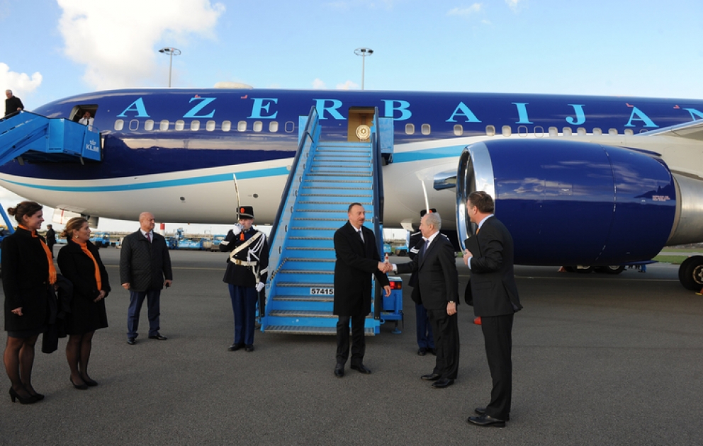 Le président azerbaïdjanais Ilham Aliyev est en visite d’affaires au Royaume des Pays-Bas VIDEO