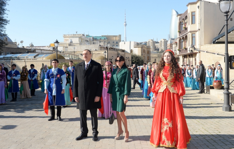 Les festivités nationales ont été organisées à l’occasion de la fête de Novrouz à BakouLe président azerbaïdjanais Ilham Aliyev a participé aux festivités VIDEO