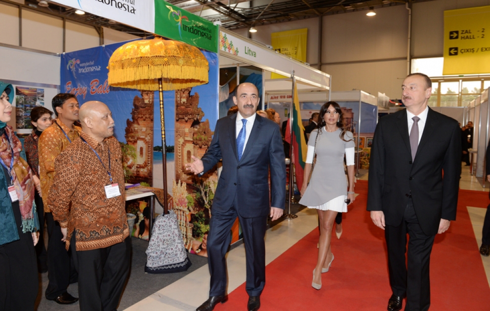 Le président Ilham Aliyev a visité le 13e Salon international du tourisme et des voyages en Azerbaïdjan «AITF-2014» VIDEO
