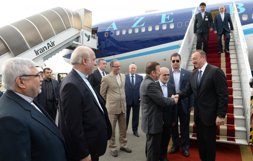 Déplacement du président azerbaïdjanais Ilham Aliyev en République islamique d’Iran Accueil à l’aéroport «Mehrabad» VIDEO
