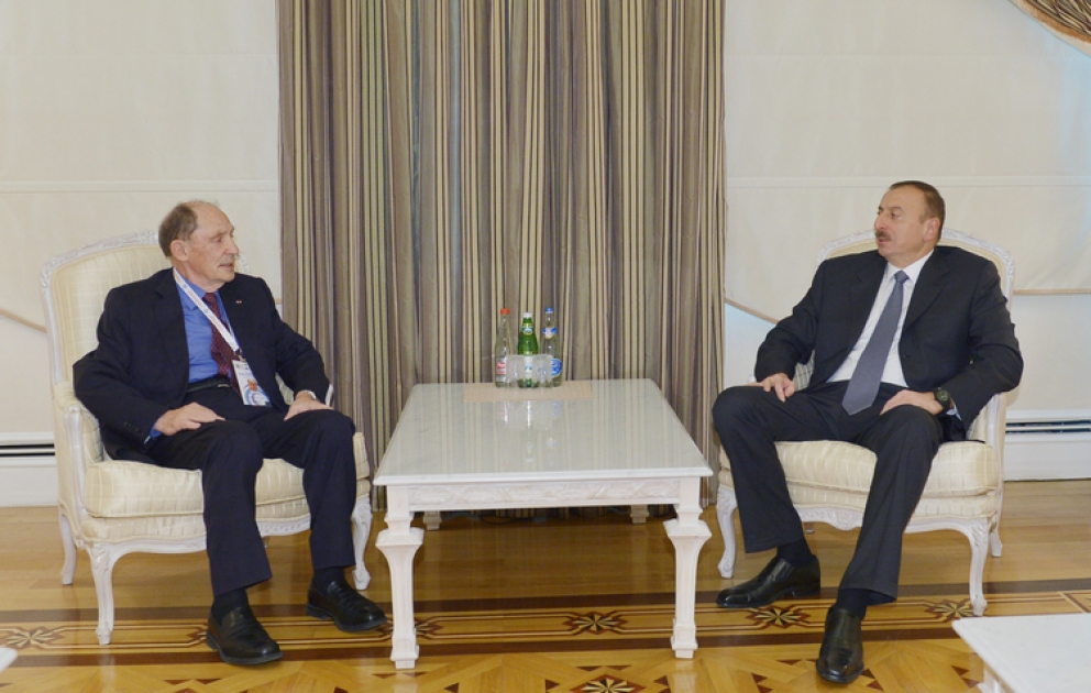 Le président azerbaïdjanais Ilham Aliyev a reçu Oscar Ribas Reig, ancien du gouvernement de l’Andorre VIDEO