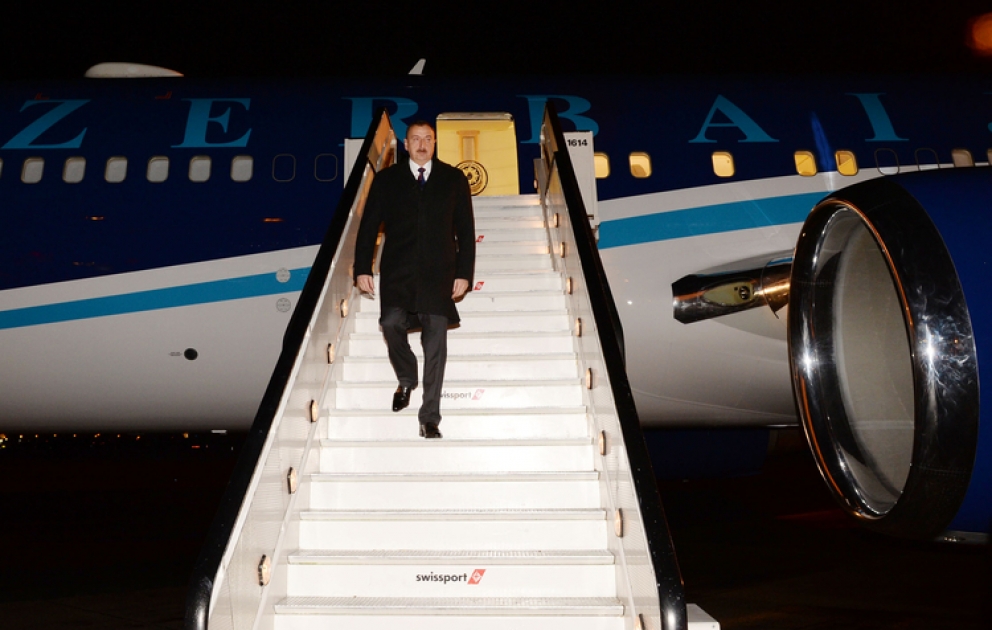 Le président azerbaïdjanais Ilham Aliyev est arrivé en visite d’affaires en Belgique VIDEO