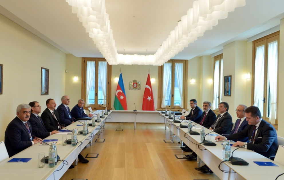 Azərbaycan Prezidenti İlham Əliyevin və Türkiyə Prezidenti Abdullah Gülün görüşü VİDEO
