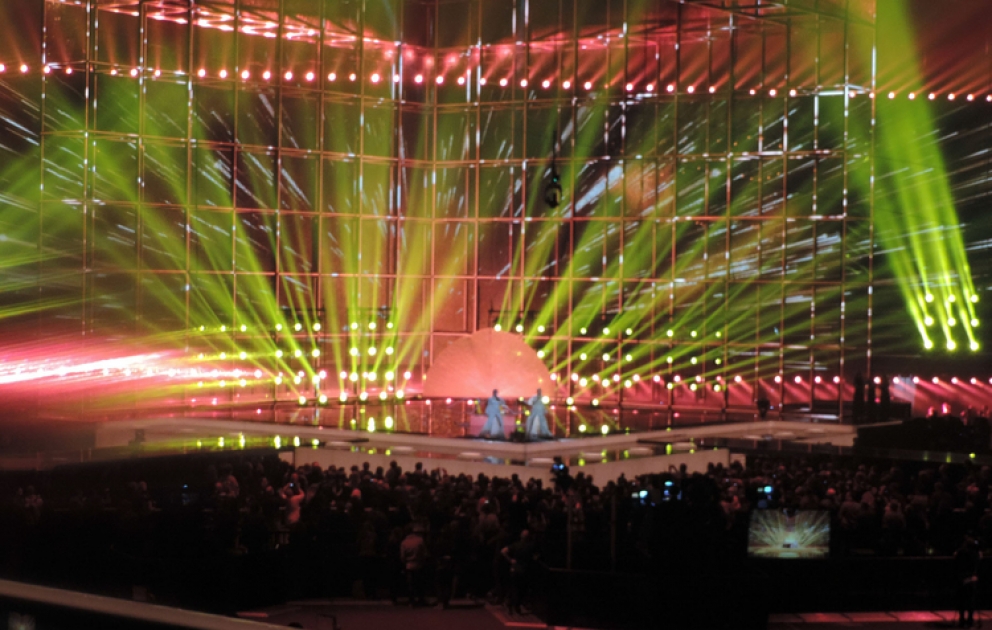 “Eurovision-2014” mahnı müsabiqəsinin finalında çıxış edəcək iştirakçıların mətbuat üçün açıq məşqi keçirilmişdir VİDEO