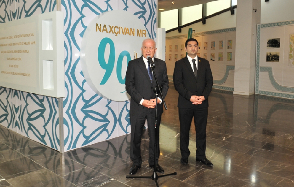 Bakıda Naxçıvan Muxtar Respublikasının yaradılmasının 90 illik yubileyinə həsr olunmuş sərgi açılmışdır VİDEO