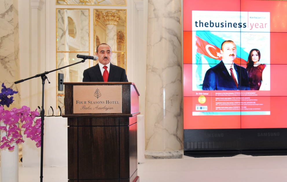 “The Business Year” jurnalının Azərbaycana həsr olunmuş xüsusi buraxılışının Bakıda təqdimatı keçirilmişdirBirinci xanım Mehriban Əliyeva dünyada “İlin Birinci Xanımı” mükafatına layiq görülmüşdür VİDEO