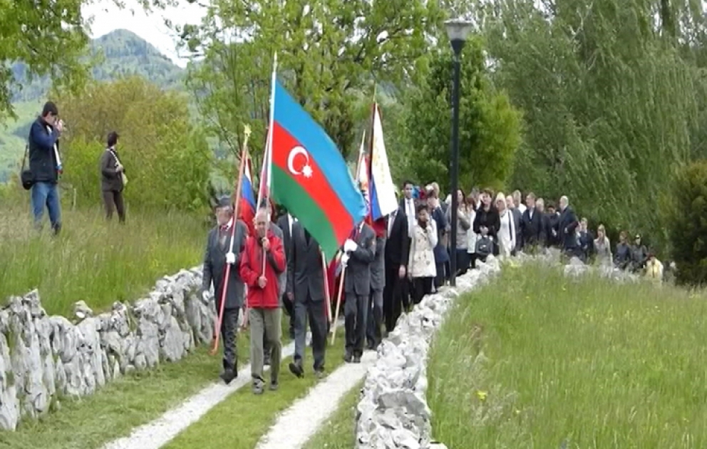 Sloveniyada 28 May - Respublika Günü münasibətilə silsilə tədbirlər keçirilmişdir VİDEO