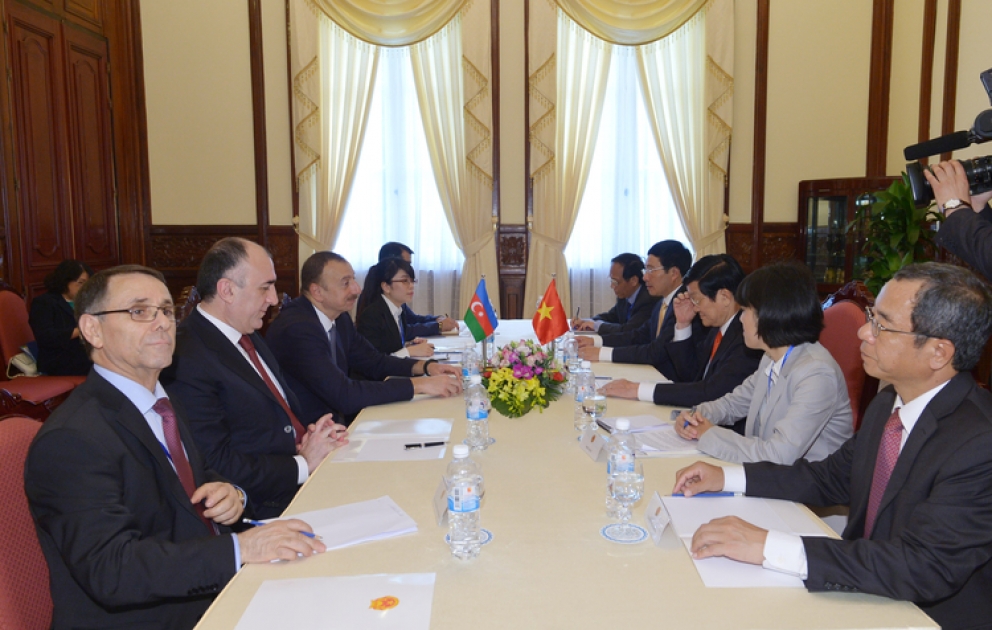 President Ilham Aliyev and President of the Socialist Republic of Vietnam Truong Tan Sang held a meeting in a limited format VIDEO