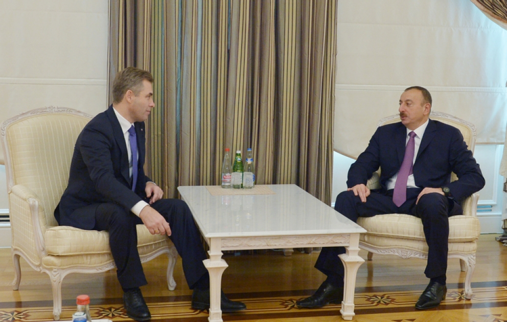 Президент Азербайджана Ильхам Алиев принял Уполномоченного при Президенте России по правам ребенка ВИДЕО