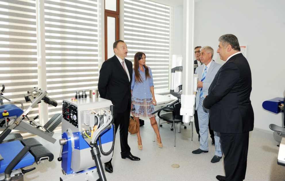 In Baku hat sich das Institut für Sportmedizin, Diagnostik und Rehabilitation eröffnet VIDEO