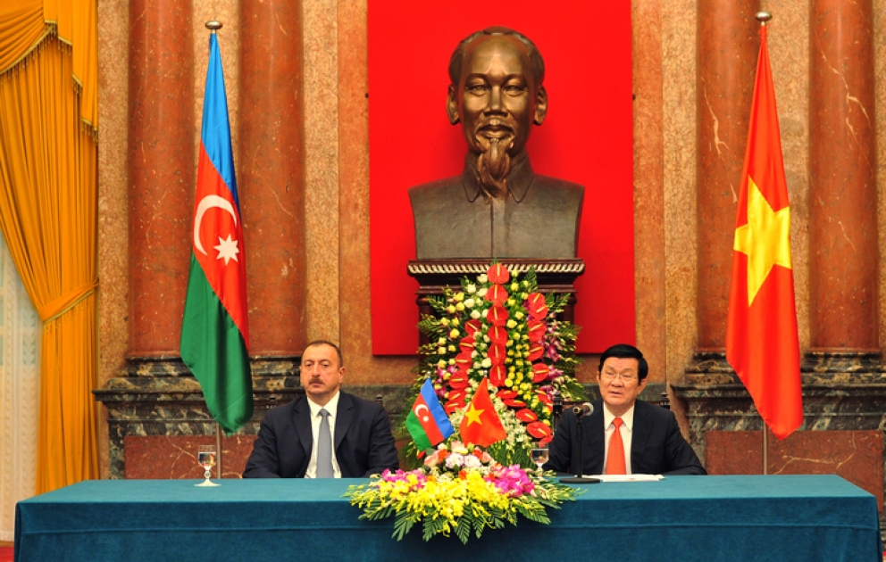 Les présidents azerbaïdjanais et vietnamien ont tenu une conférence de presse VIDEO