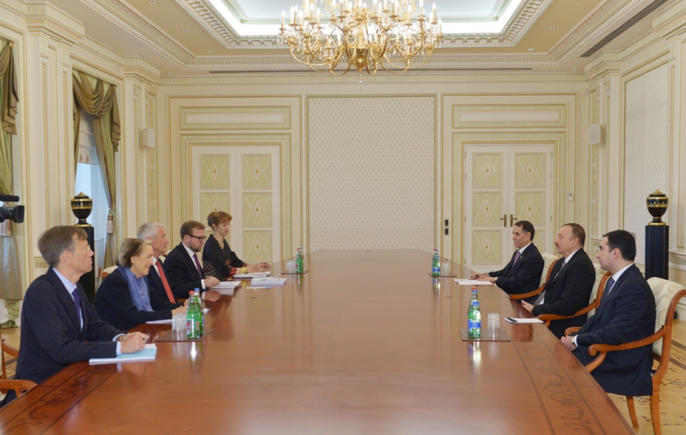 Le président Ilham Aliyev a reçu le secrétaire général du Conseil de l’Europe VIDEO