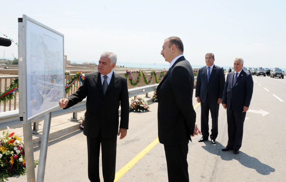 La route Taghiyev-Sail a été réouverte après les travaux de reconstruction VIDEO