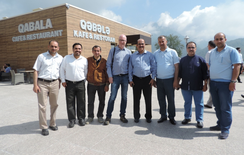 Les participants de la réunion de Bakou du Conseil du Congrès mondial des Agences de Presse à Gabala VIDEO
