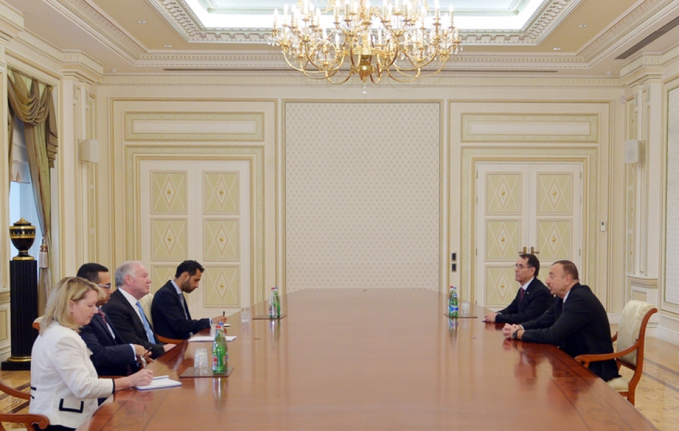 President Ilham Aliyev received a delegation led by a member of the British Parliament and Prime Ministerial Trade Envoy to Azerbaijan, Kazakhstan and Turkmenistan VIDEO