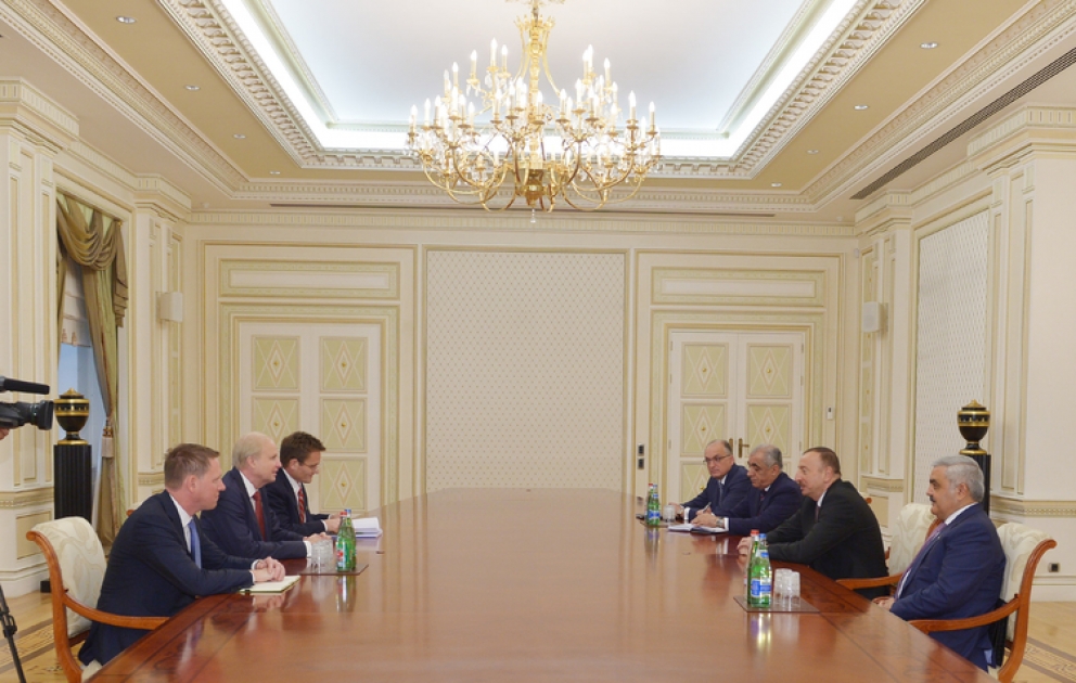 President Ilham Aliyev received the Chief Executive Officer of bp VIDEO