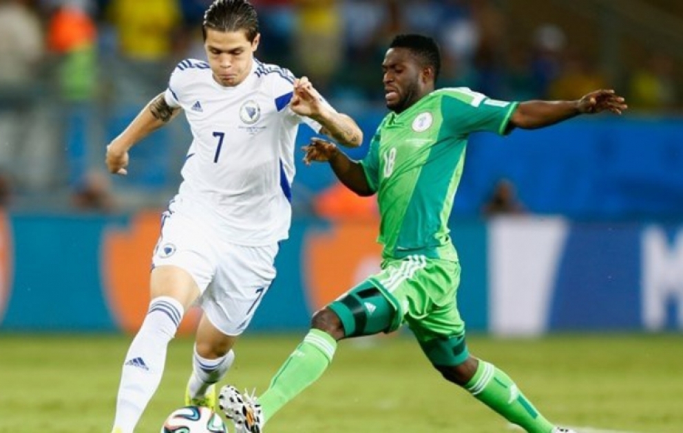 Futbol üzrə XX dünya çempionatında Nigeriya komandası Bosniya və Herseqovina yığmasına minimal hesabla qalib gəlmişdir VİDEO