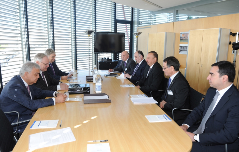 President Ilham Aliyev met with president of the European Court of Human Rights Dean Spielmann VIDEO