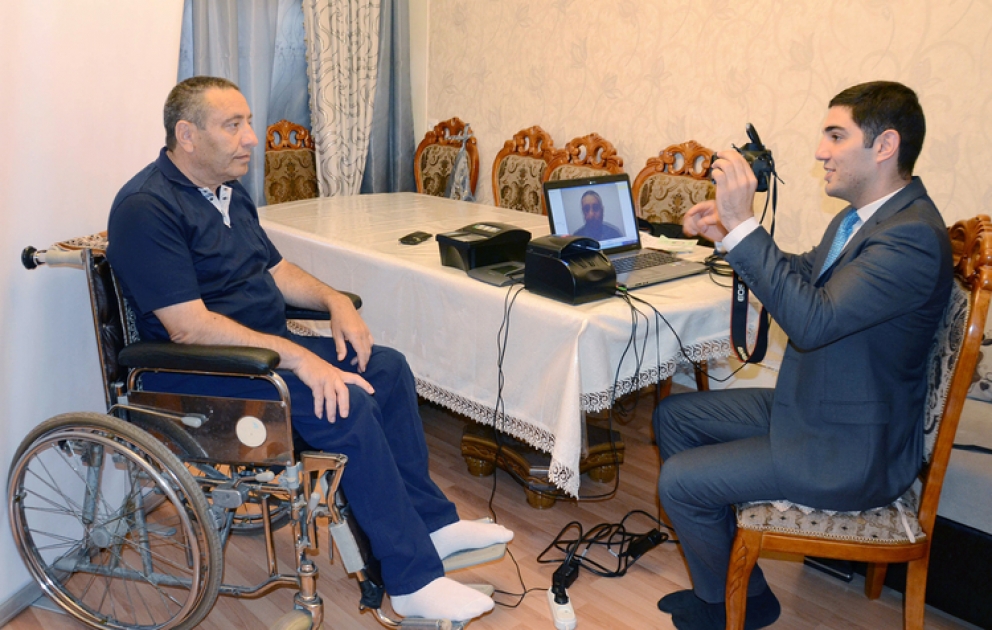 “ASAN xidmət” bir qrup Qarabağ müharibəsi veteranına ödənişsiz əsaslarla yeni ümumvətəndaş pasportları vermişdir VİDEO