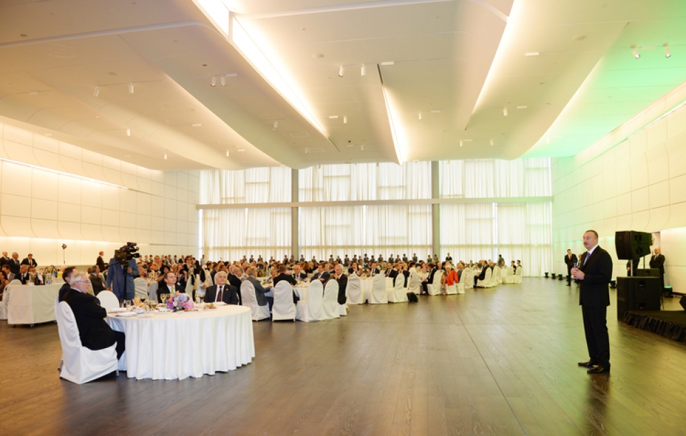 Dinner was hosted in honor of participants of the 23rd Annual Session of the OSCE PA on behalf of President Ilham Aliyev VIDEO