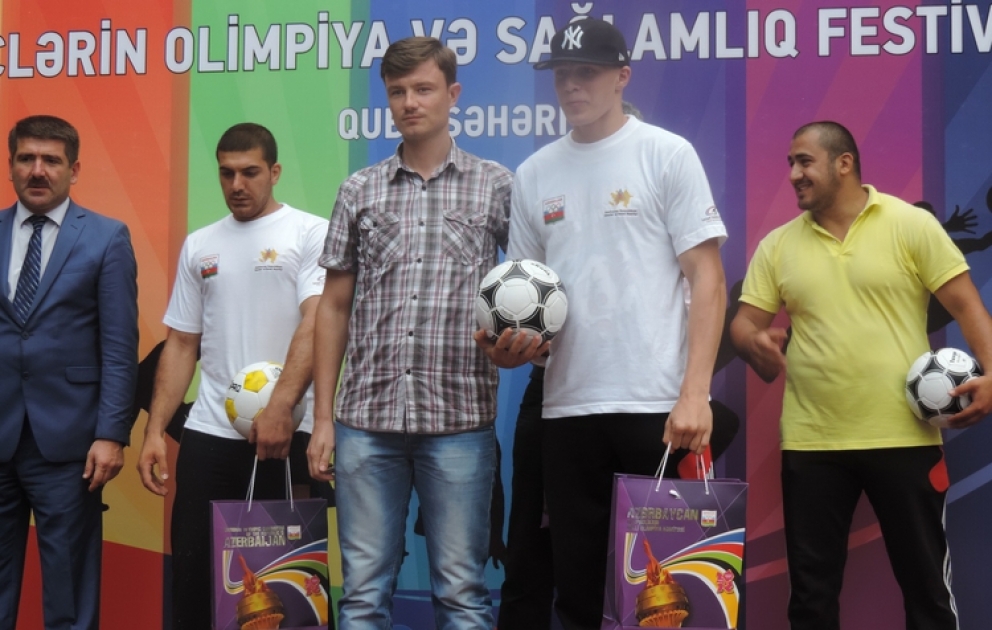 Qubada gənclərin Olimpiya və sağlamlıq festivalı VİDEO