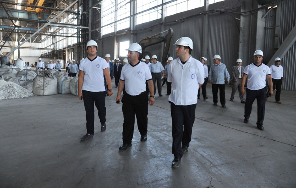 State-of-the-art production areas launched at Baku Steel Company after major overhaul VIDEO