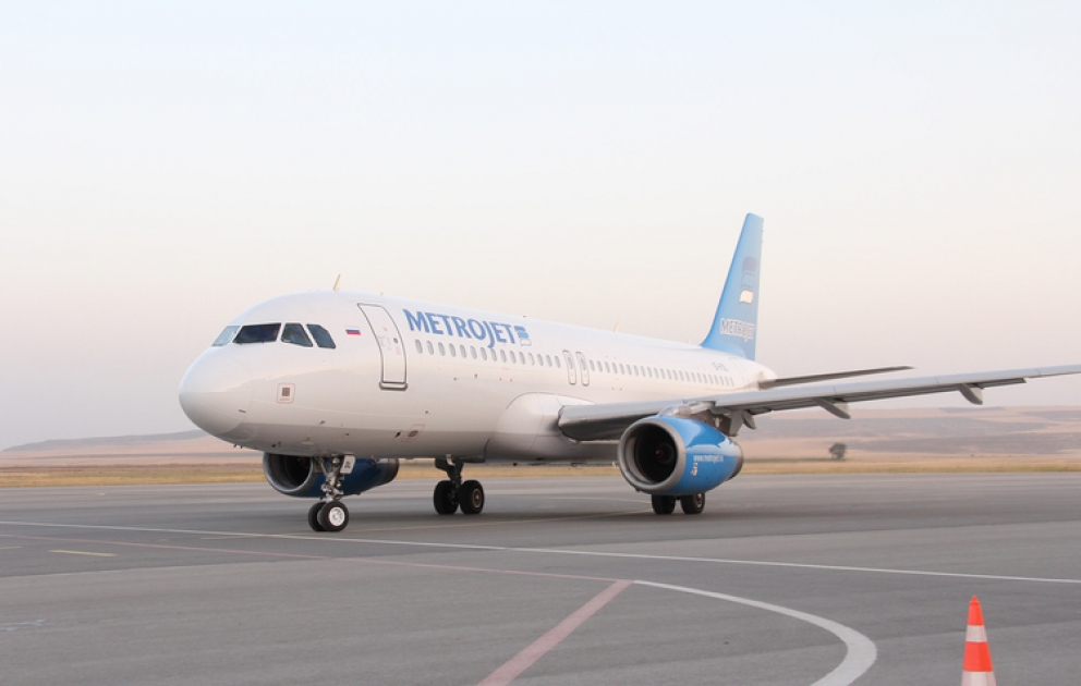 Rusiyanın “Metrojet” aviaşirkəti Moskva-Qəbələ-Moskva marşrutu üzrə müntəzəm uçuşlara başlayıb VİDEO