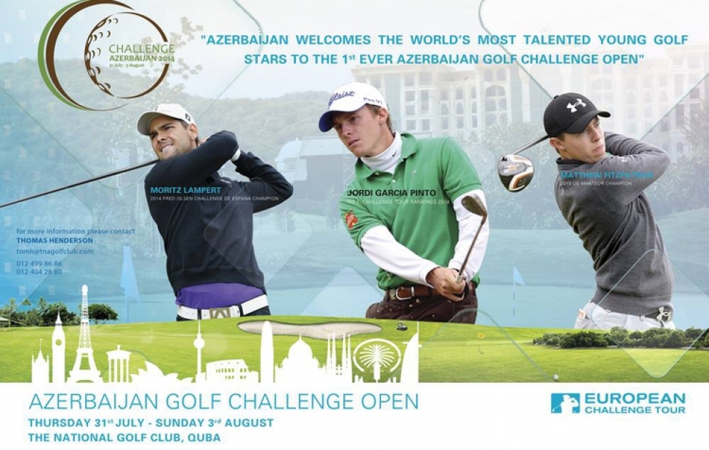 Azərbaycanda ilk dəfə keçiriləcək “Challenge Tour”da 156 dünya səviyyəli qolfçu mübarizə aparacaq VİDEO