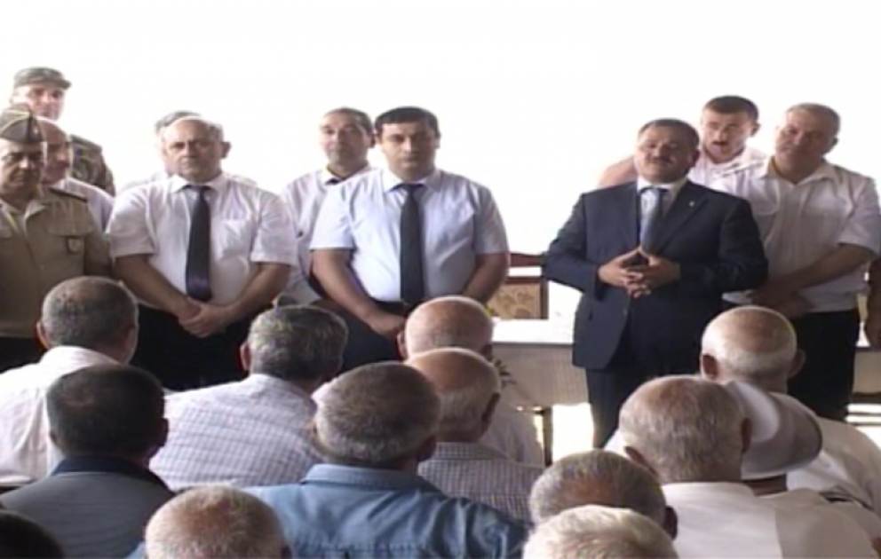 Cəbhə bölgəsində yaşayan əhalinin əhval-ruhiyyəsi yüksəkdir VİDEO