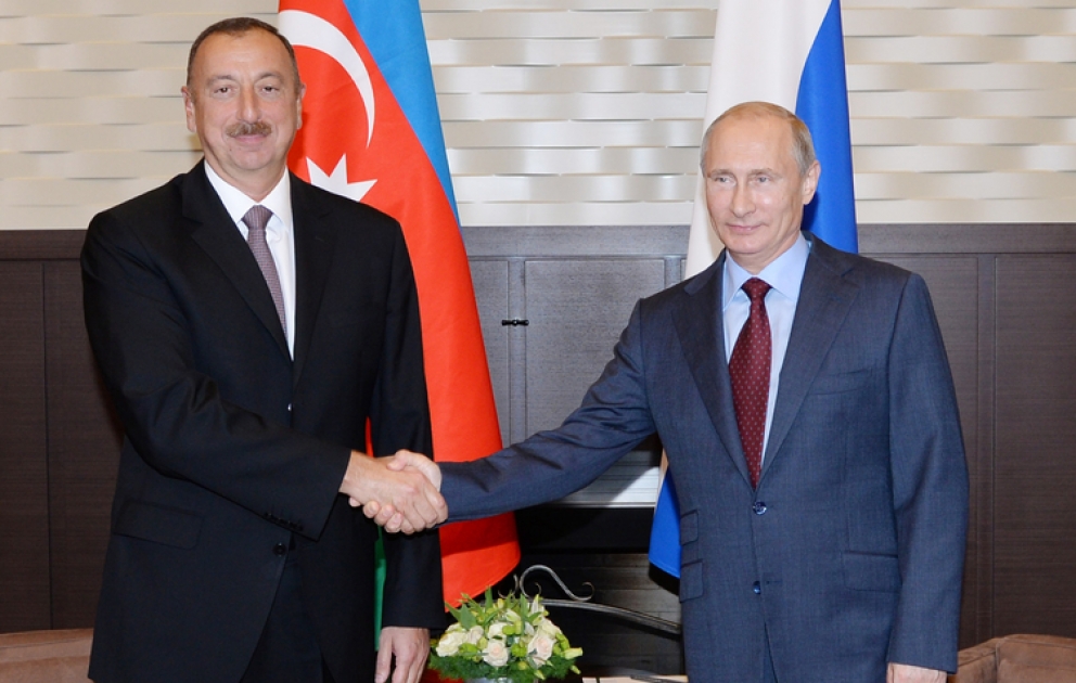 Entretien des présidents Ilham Aliyev et Vladimir Poutine VIDEO