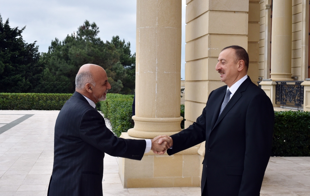 Əfqanıstan Prezidenti Məhəmməd Əşrəf Qaninin Azərbaycana işgüzar səfəriPrezident İlham Əliyevin və Prezident Məhəmməd Əşrəf Qaninin görüşü VİDEO