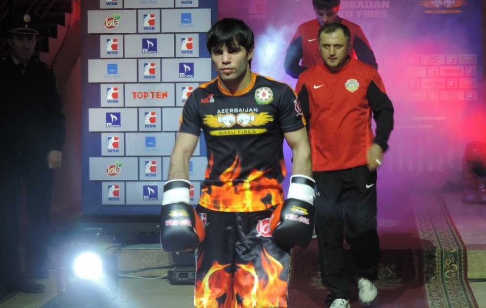 “Baku Fires” boks komandasının Dünya Boks Seriyasında növbəti inamlı qələbəsi VİDEO
