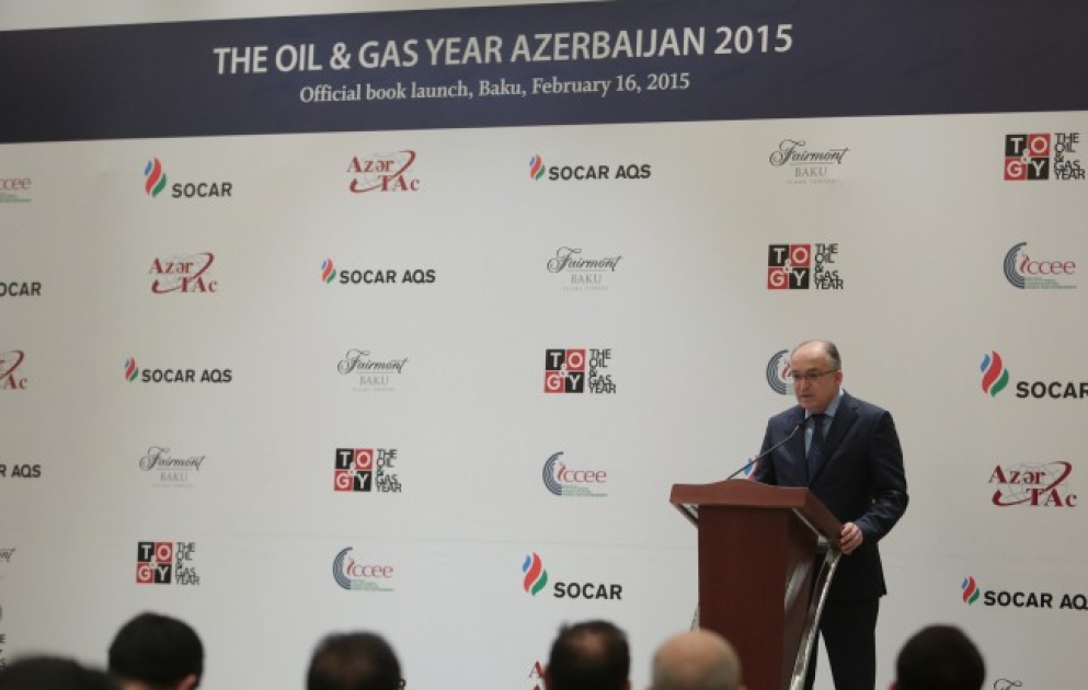 Bakıda “The Oil & Gas Year Azerbaijan-2015” jurnalının təqdimatı keçirilib VİDEO