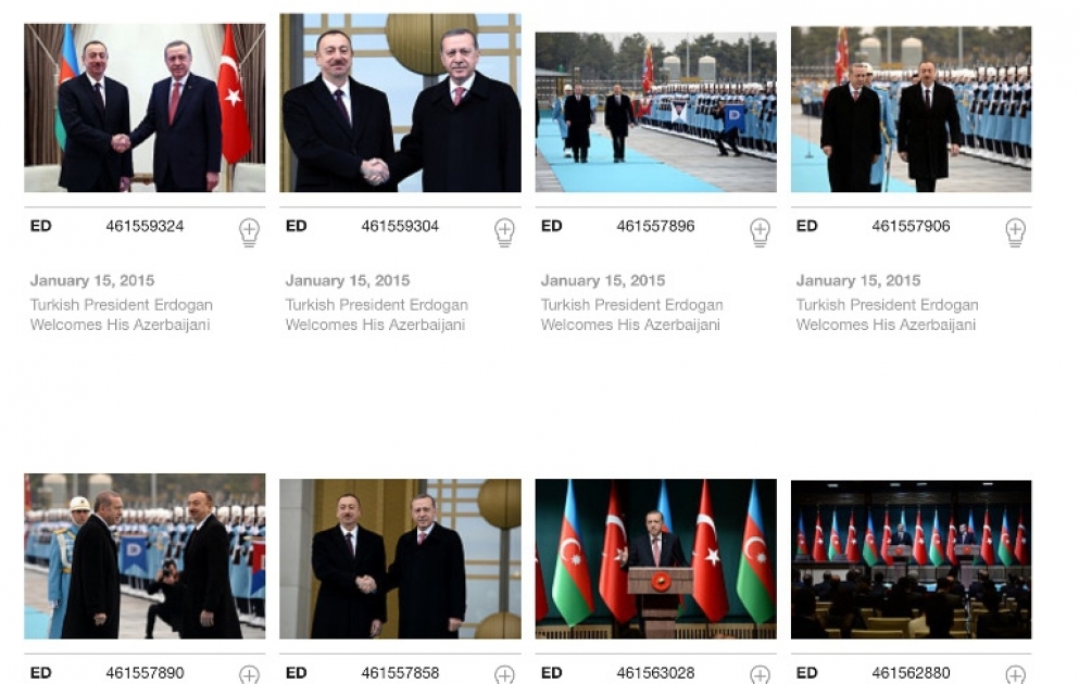Prezident İlham Əliyevin Türkiyəyə dövlət səfərini Britaniyanın foto agentliyi ətraflı işıqlandırıb VİDEO