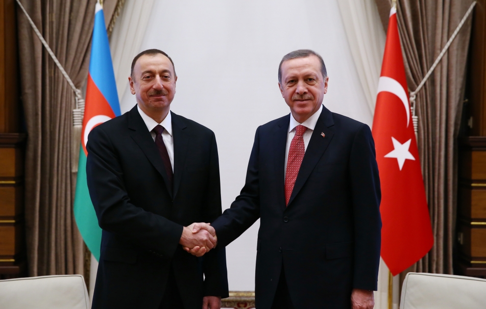 Azərbaycan Prezidenti İlham Əliyevin və Türkiyə Prezidenti Rəcəb Tayyib Ərdoğanın təkbətək görüşü VİDEO