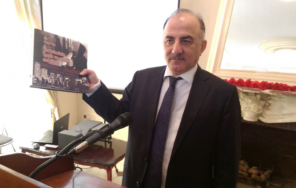 Tehranda “20 Yanvar: Tariximizin qanlı və şanlı səhifəsi” kitab-albomunun təqdimat mərasimi olub VİDEO