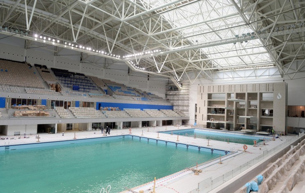 Aquatic Palace fully compliant with requirements of International Swimming Federation VIDEO