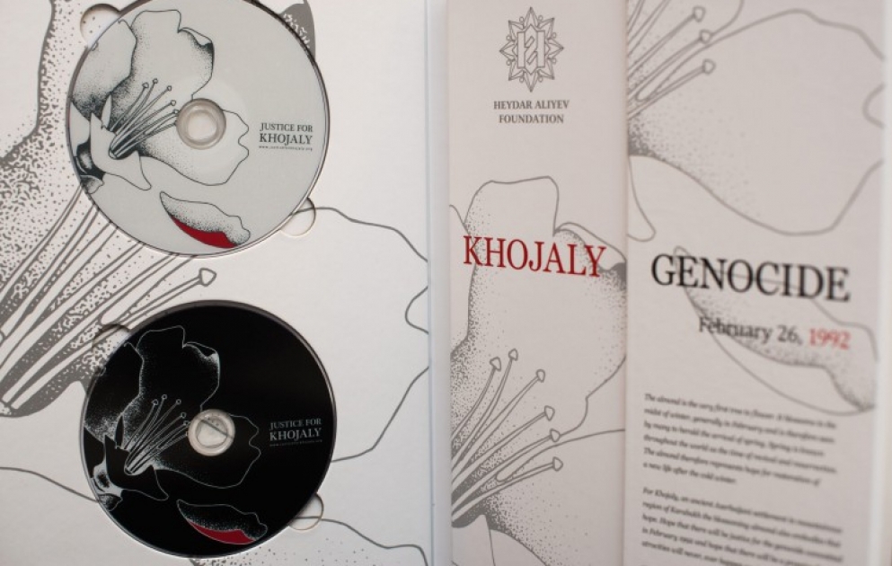New collection of books and videos about Khojaly Genocide published by initiative of vice-president of Heydar Aliyev Foundation Leyla Aliyeva VIDEO