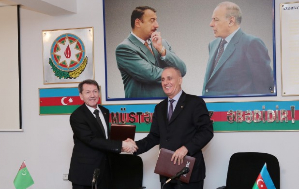 Accord sur la coopération entre l’AZERTAC et l'Agence de presse nationale turkmène VIDEO
